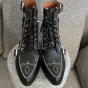 Coach western inspired booties